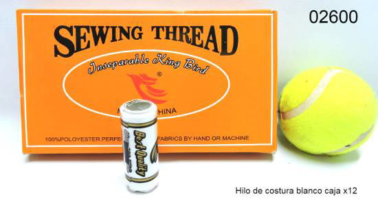 Imagen de HILO COSTURA X12 COLOR BLANCO 8.25